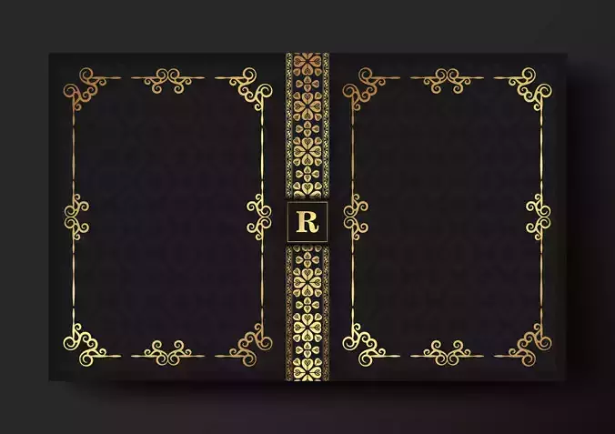 Book Rigged 3D model