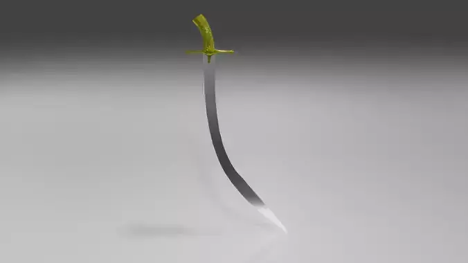 Romanian sword kilij 3D model
