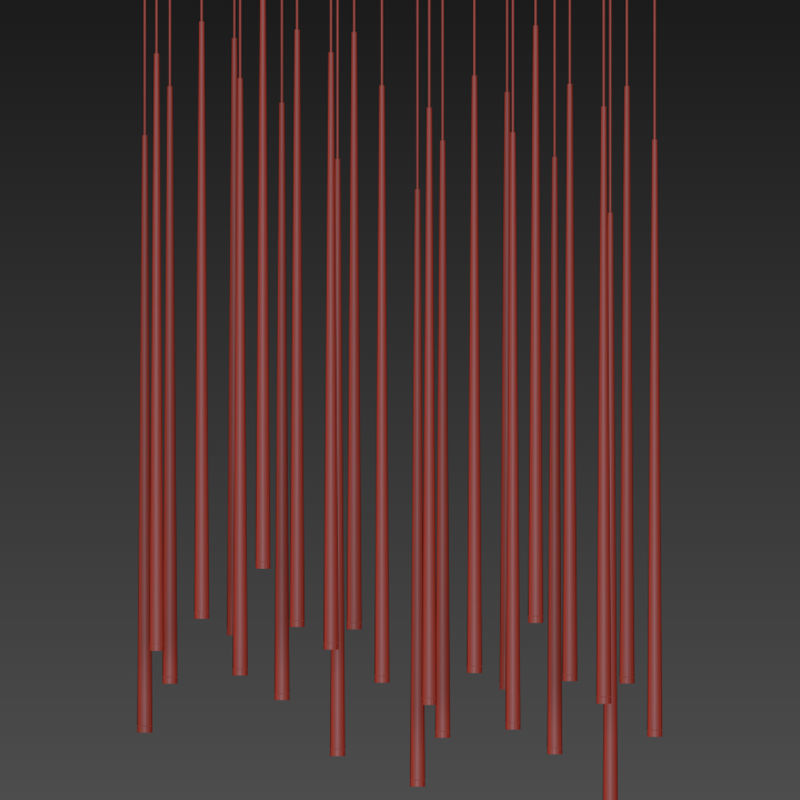 Slim Light Pendant 3D model_2