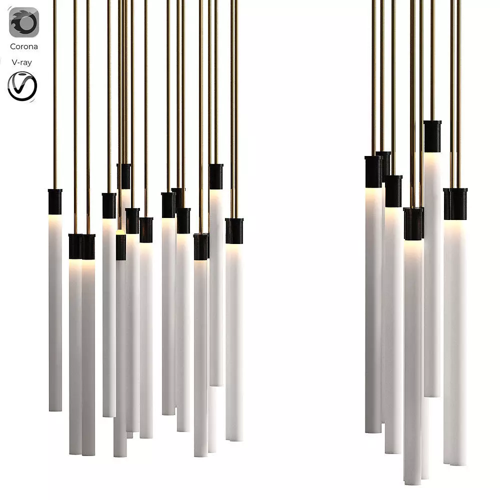 Multispot Tooby Pendant Lamp 3D model