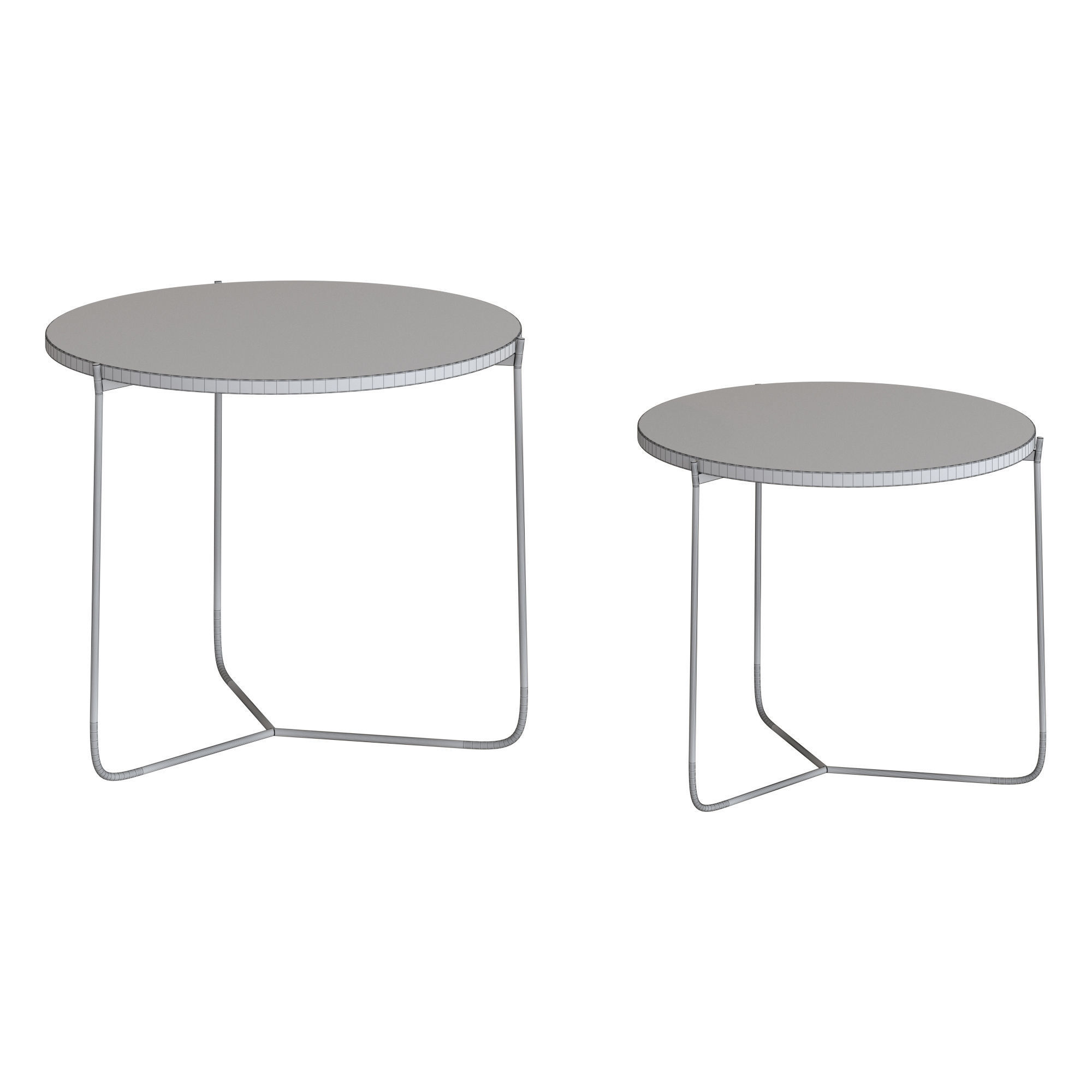 Mason coffee table set 3D model_1