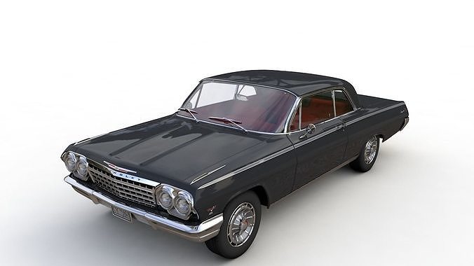 Chevy Impala SS Coupe 1962 3D model