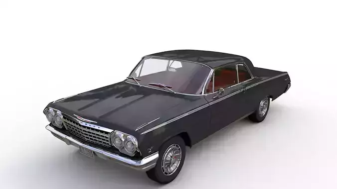 Chevy Impala SS Coupe 1962 3D model