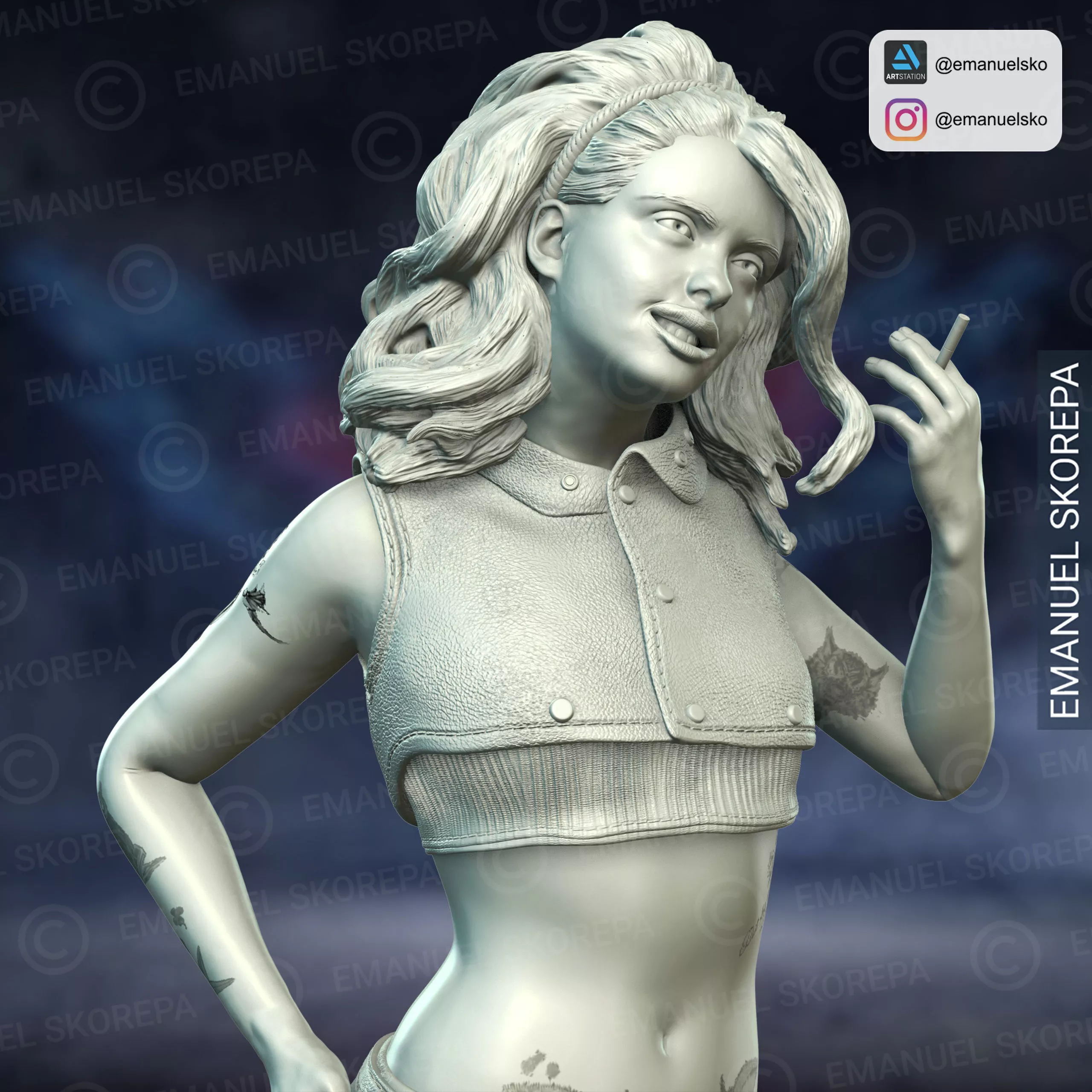 NICO DEVIL MAY CRY 5 3D print model