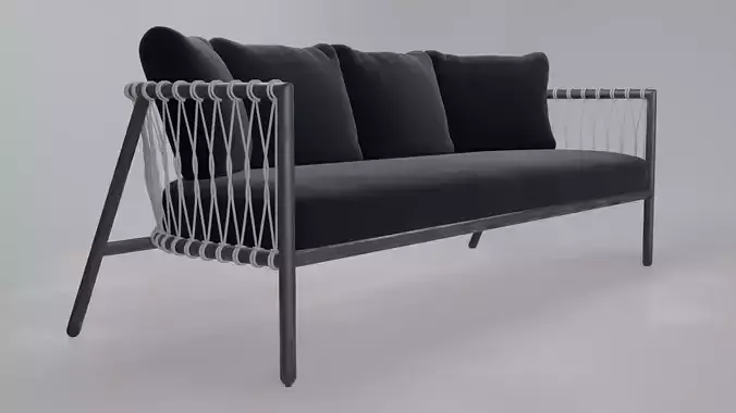 Oscar Sofa 3D model