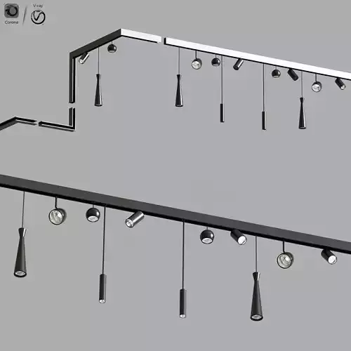 5 ceiling Track Light Project