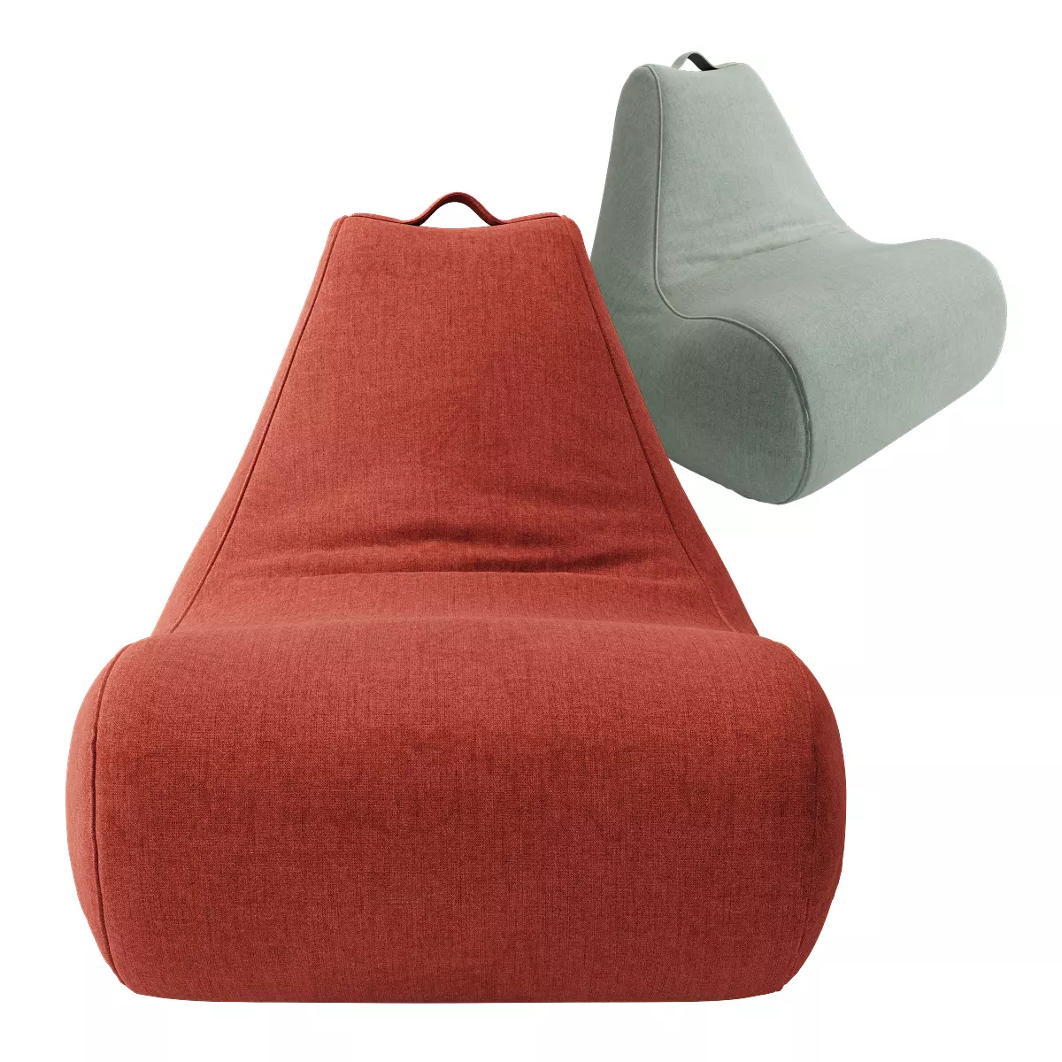 Indoor Bean Bag Chair 3D model