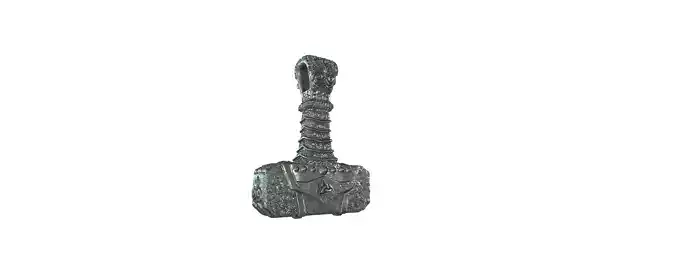 Stylized pendant Thor Hammer 