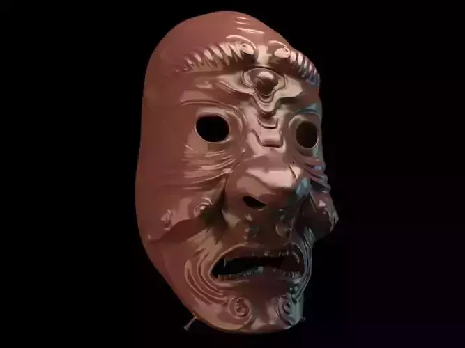 Samurai mask002