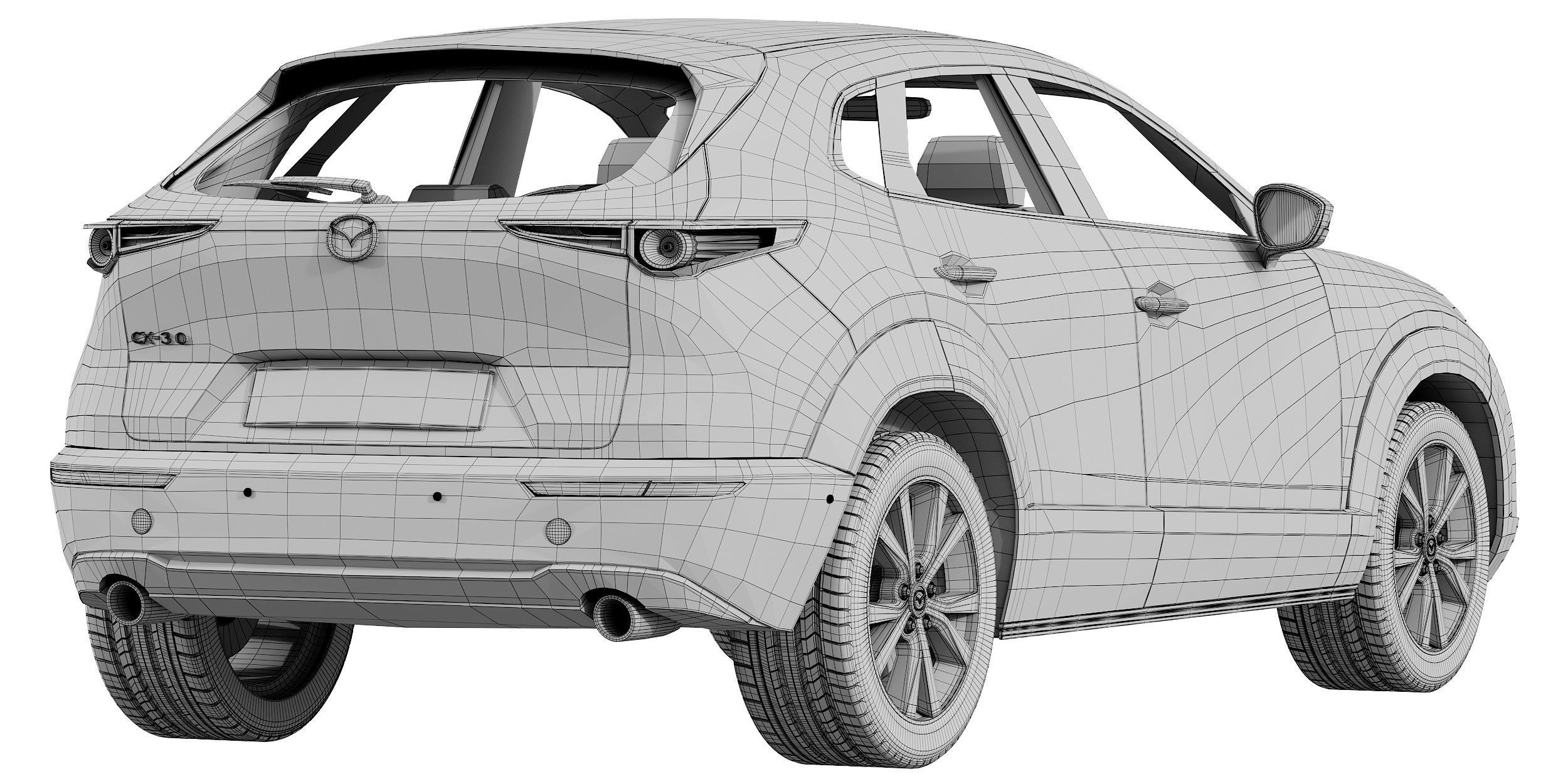 Mazda CX-30 3D model_16