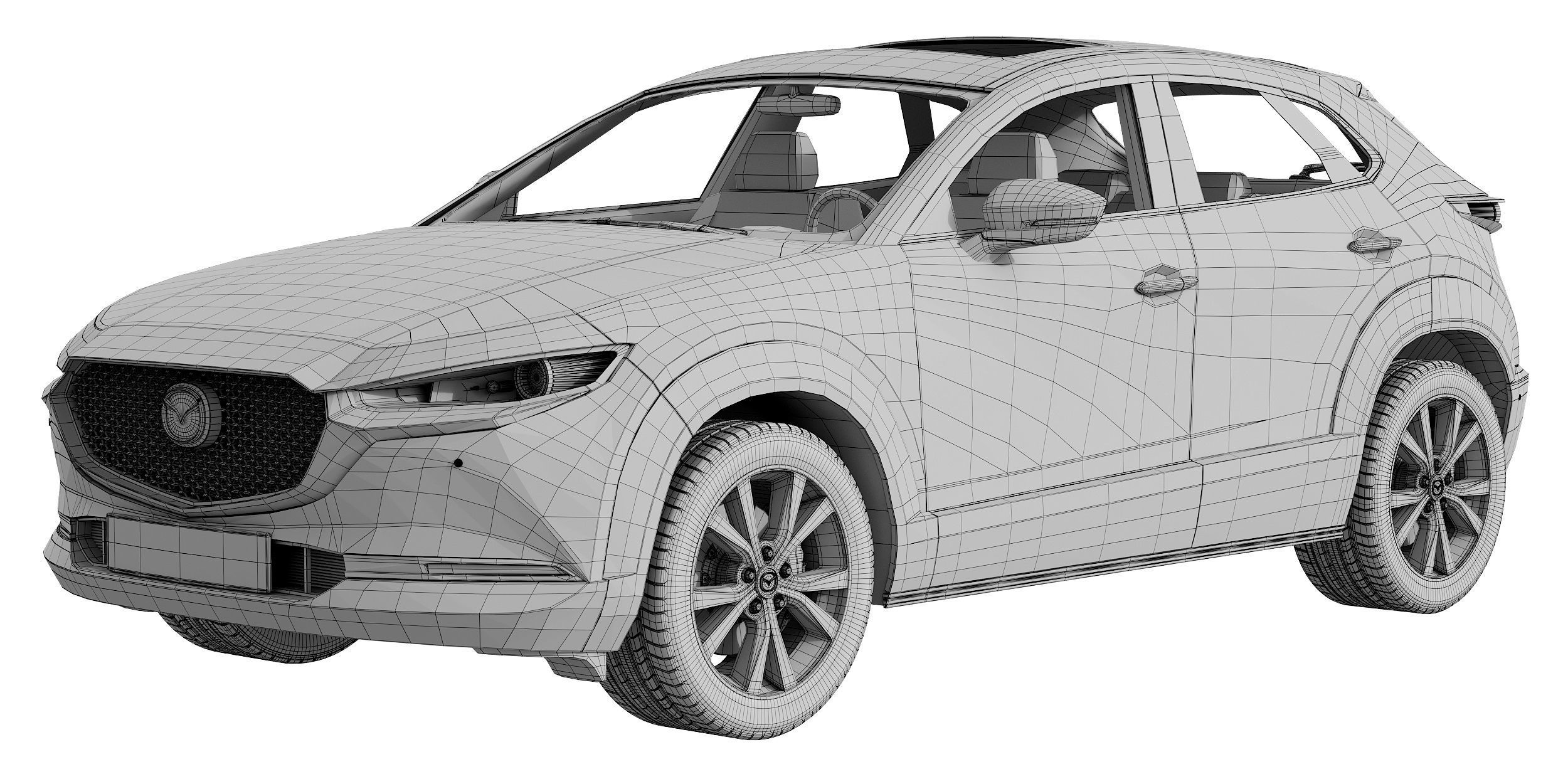 Mazda CX-30 3D model_13