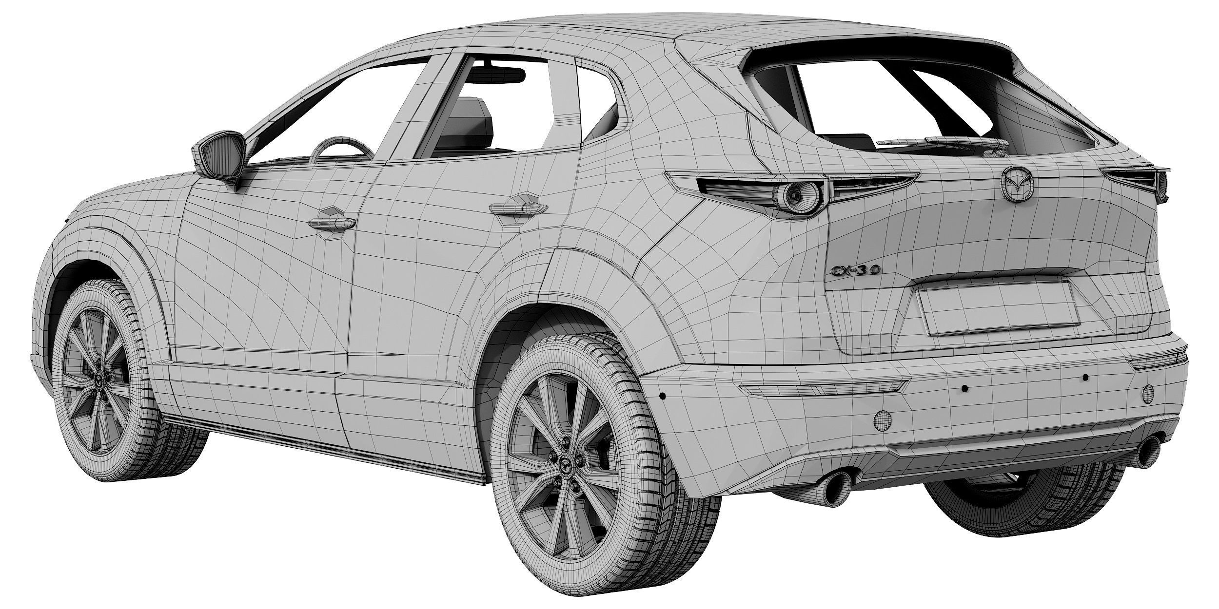 Mazda CX-30 3D model_15