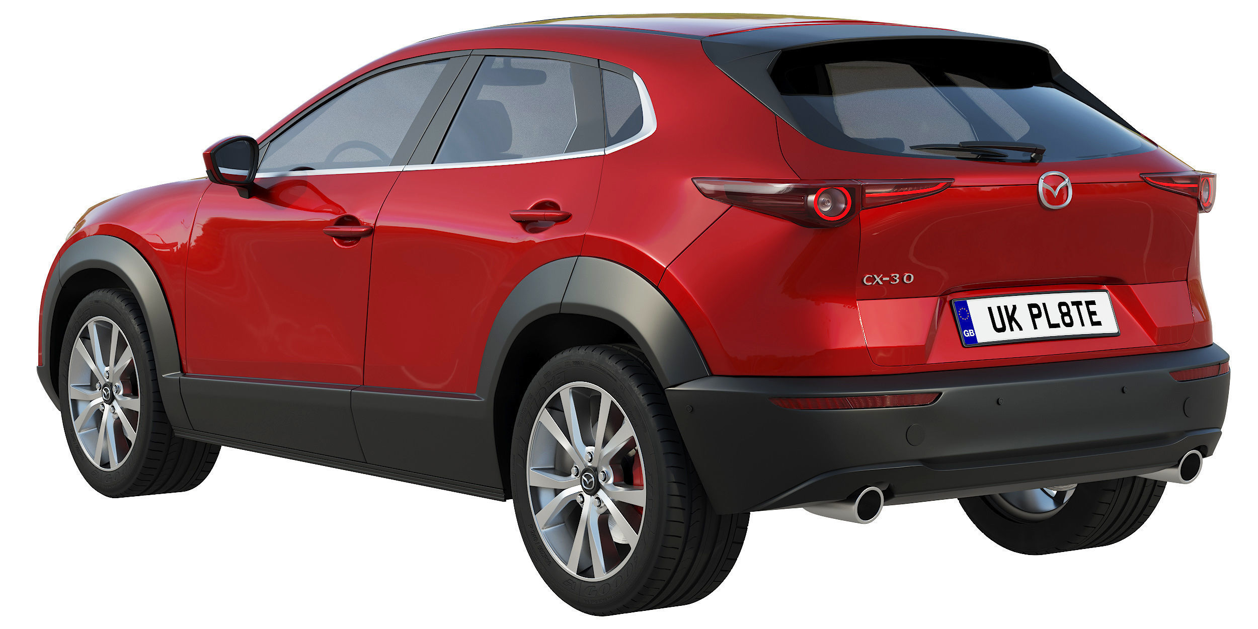 Mazda CX-30 3D model_2