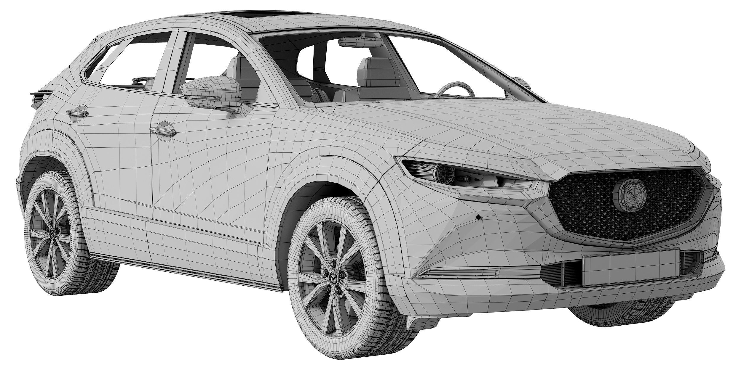 Mazda CX-30 3D model_14