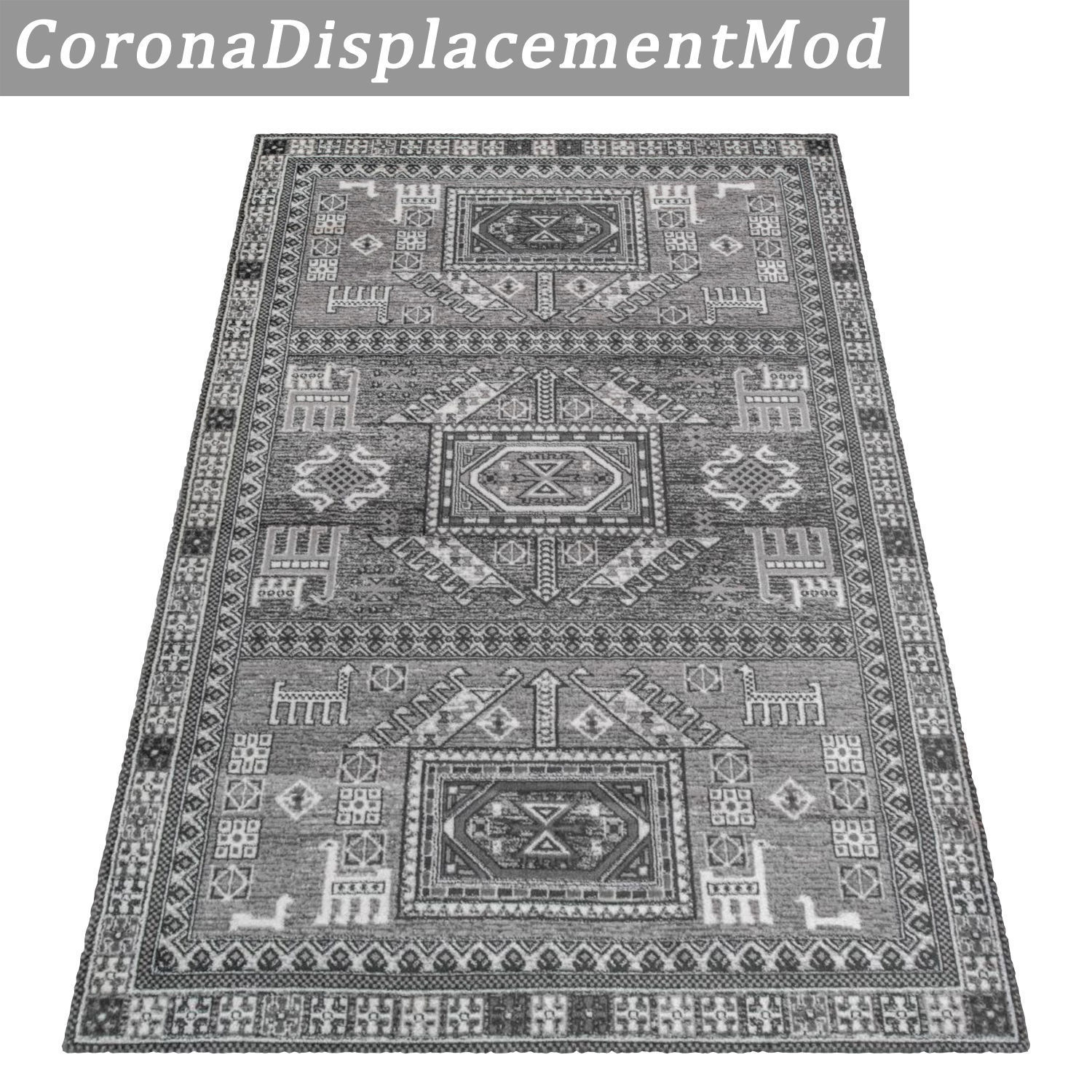 Rug Set 1418 3D model_4