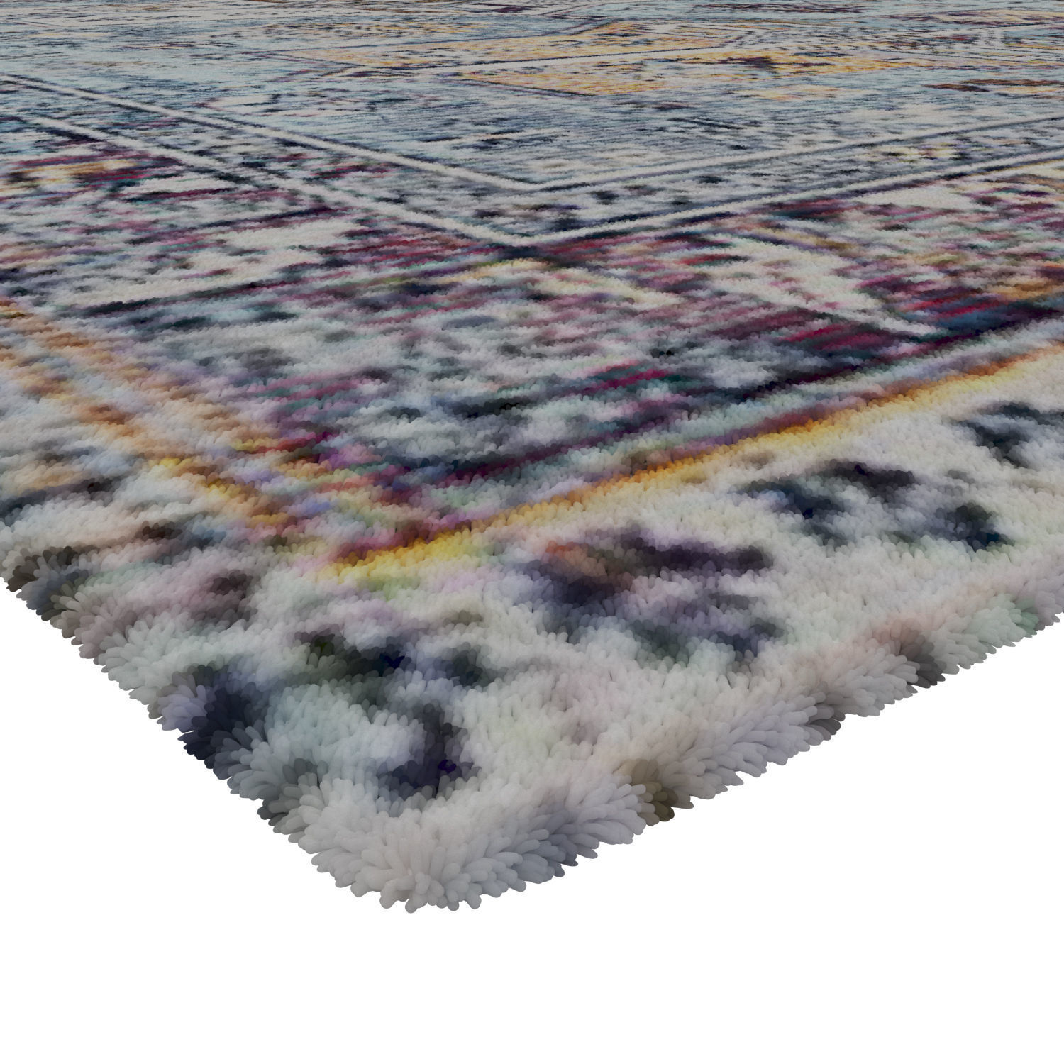 Rug Set 1418 3D model_1