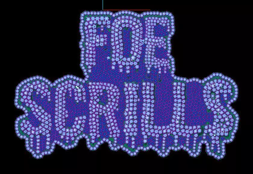 solitaire foe scrolls logo Free 3D model