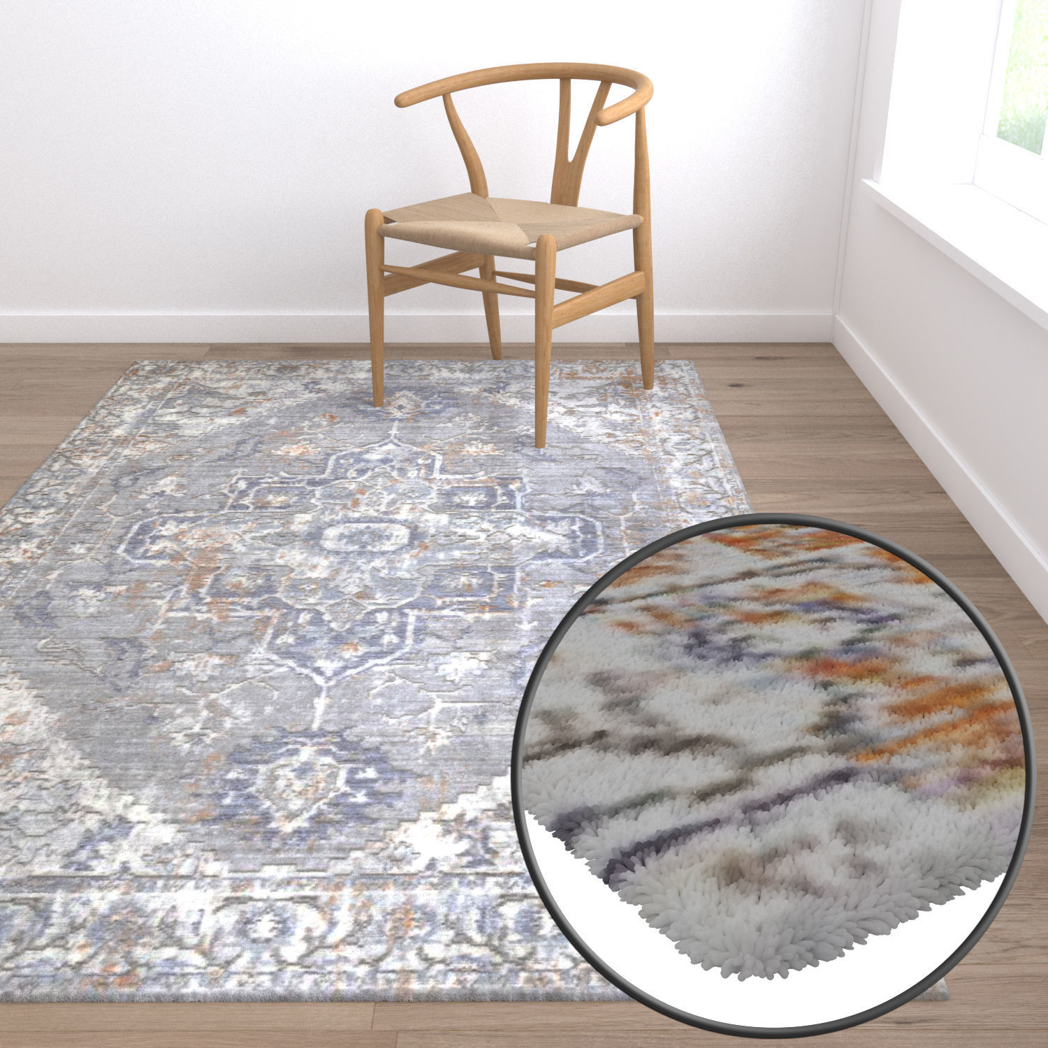 Rug Set 1420 3D model_5
