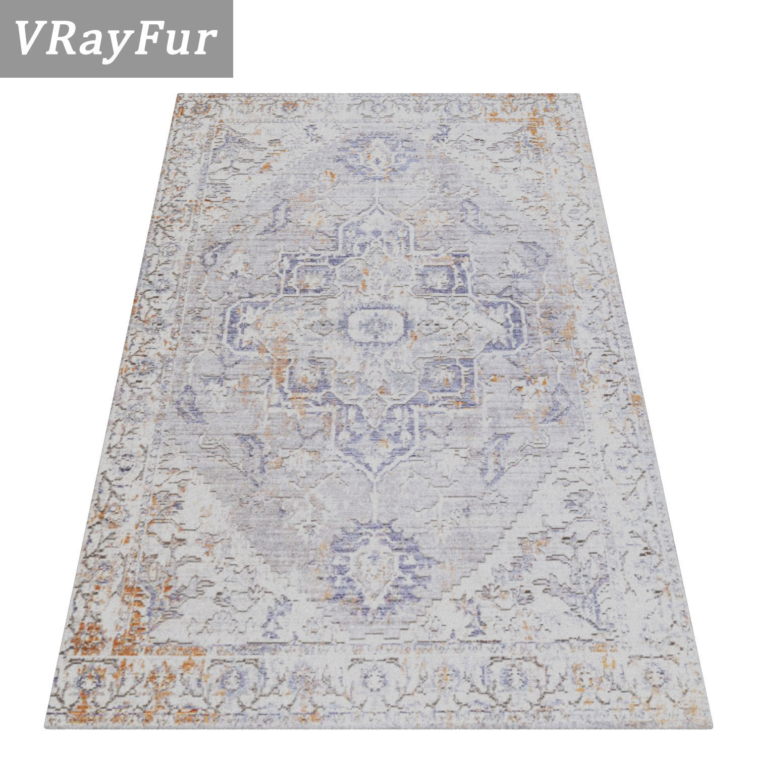 Rug Set 1420 3D model_2