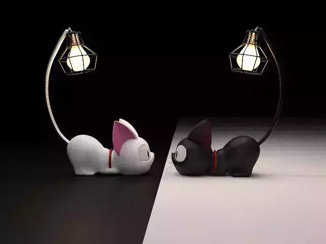 Cat Lamp
