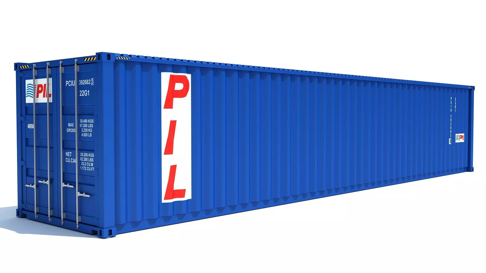 Shipping Container PIL 3D model_0