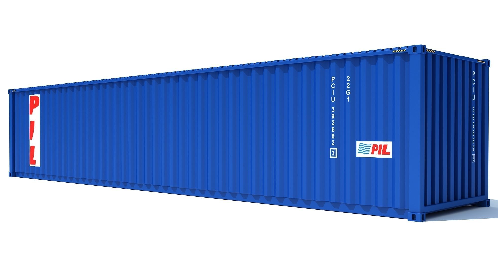 Shipping Container PIL 3D model_3