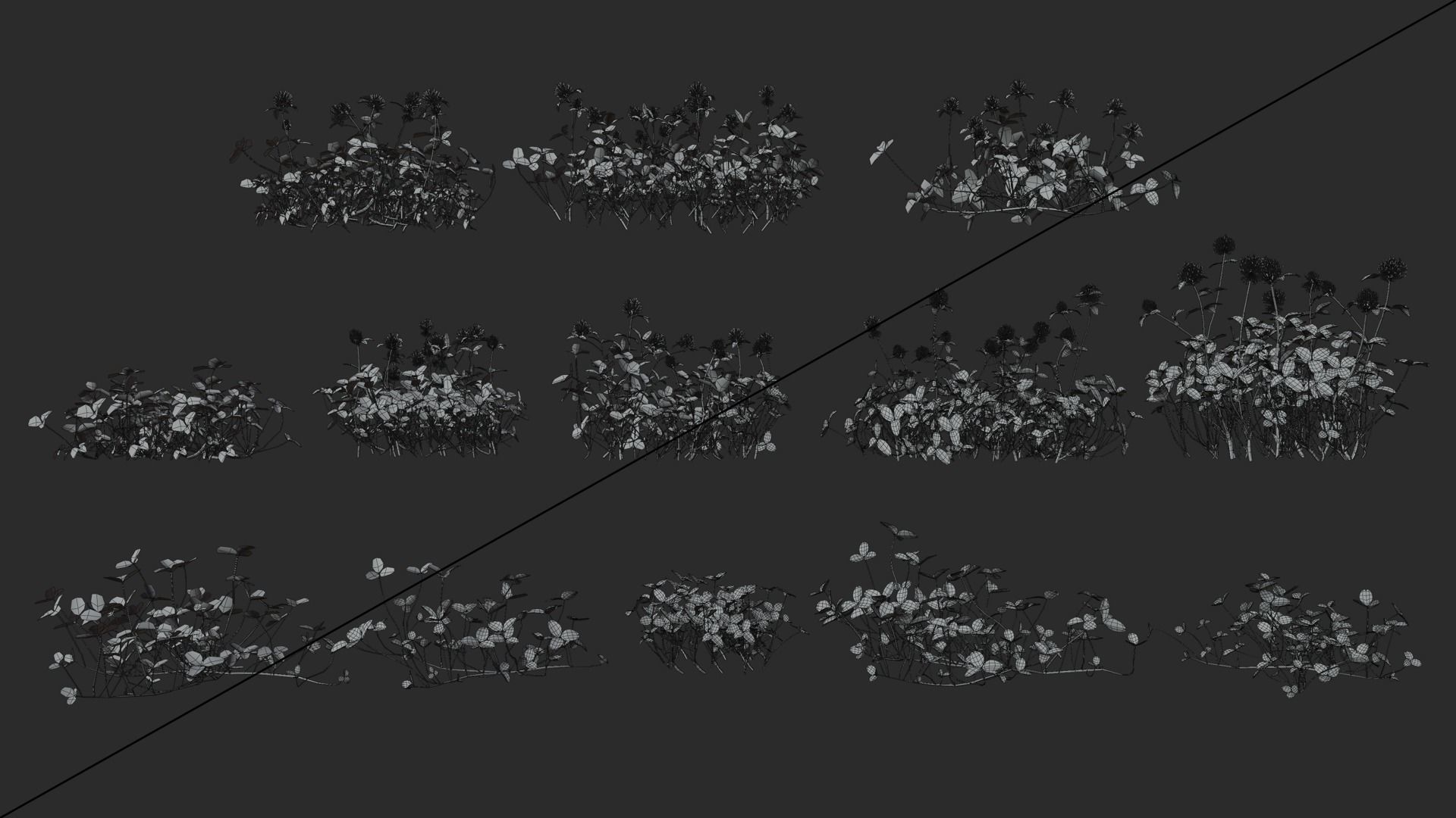 Clover Collection vol01 3D model_4