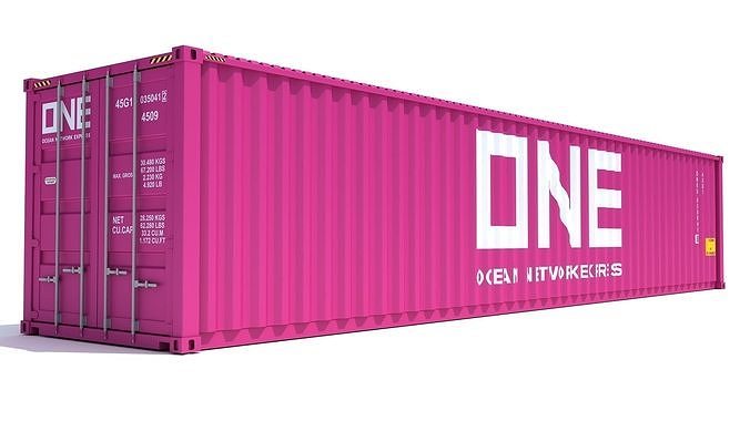 Shipping Container ONE 3D model