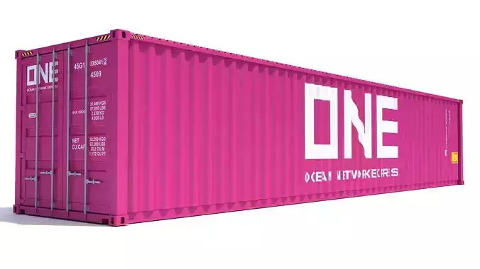 Shipping Container ONE 3D model