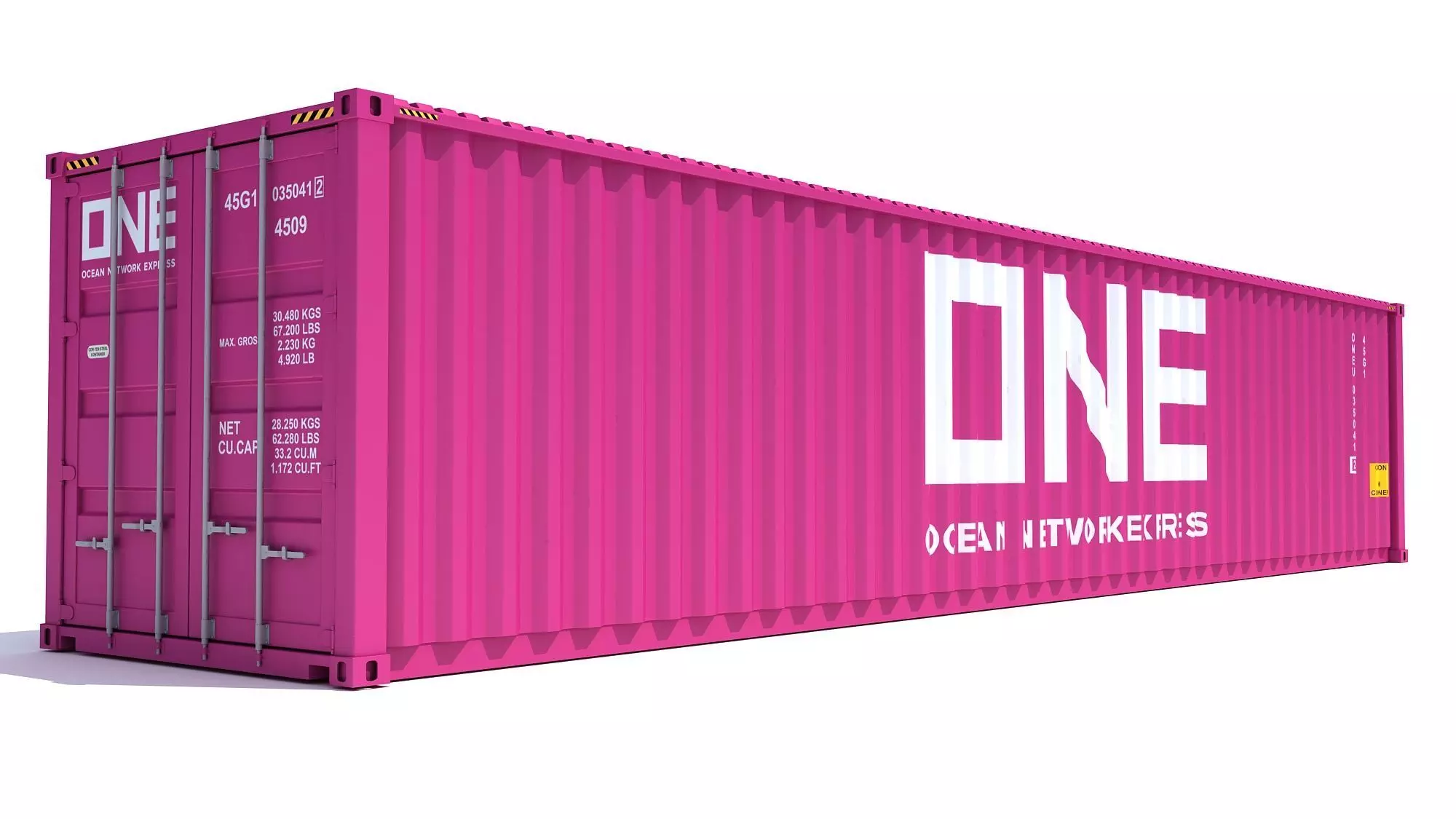 Shipping Container ONE 3D model_0