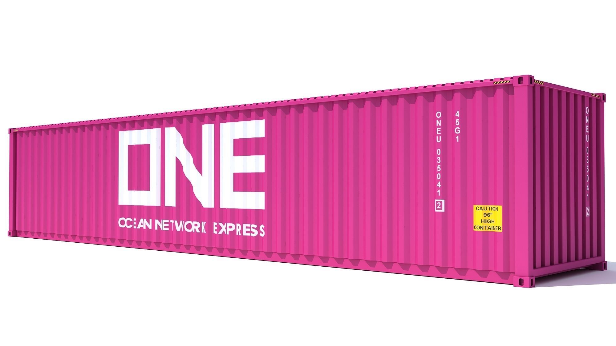 Shipping Container ONE 3D model_7