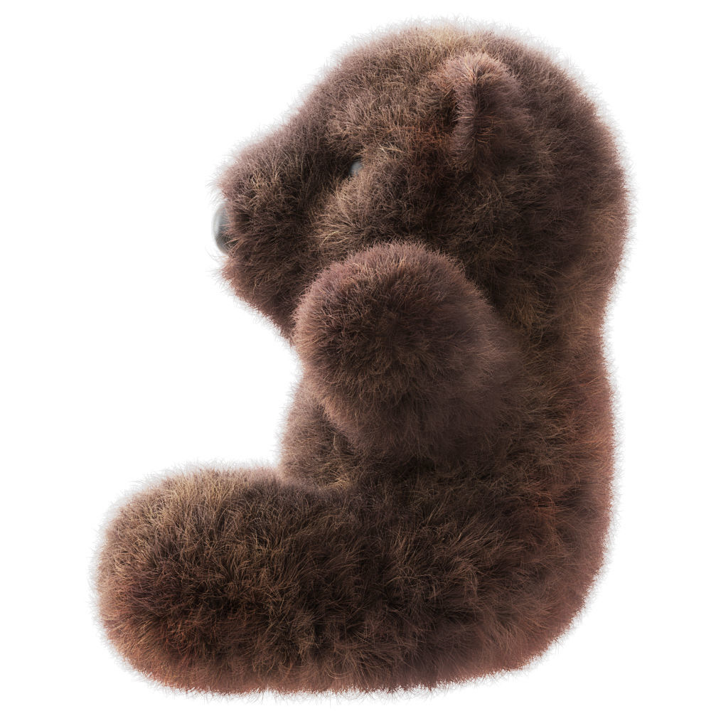 Bear Soft Toy 3D model_3