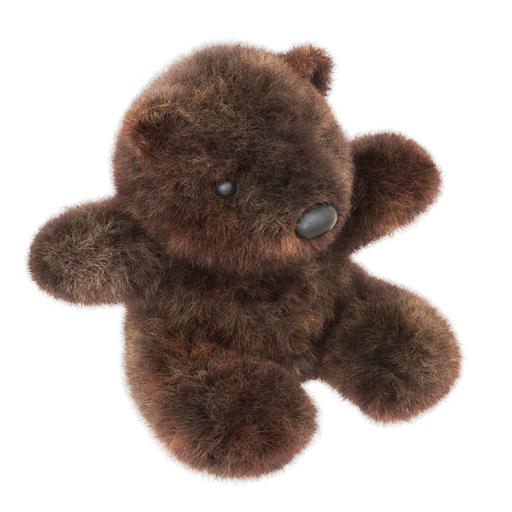 Bear Soft Toy 3D model_1