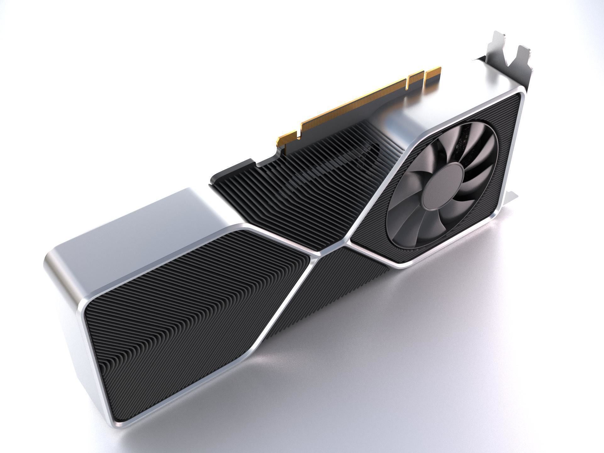 Nvidia Geforce Rtx 3080 3D model_3