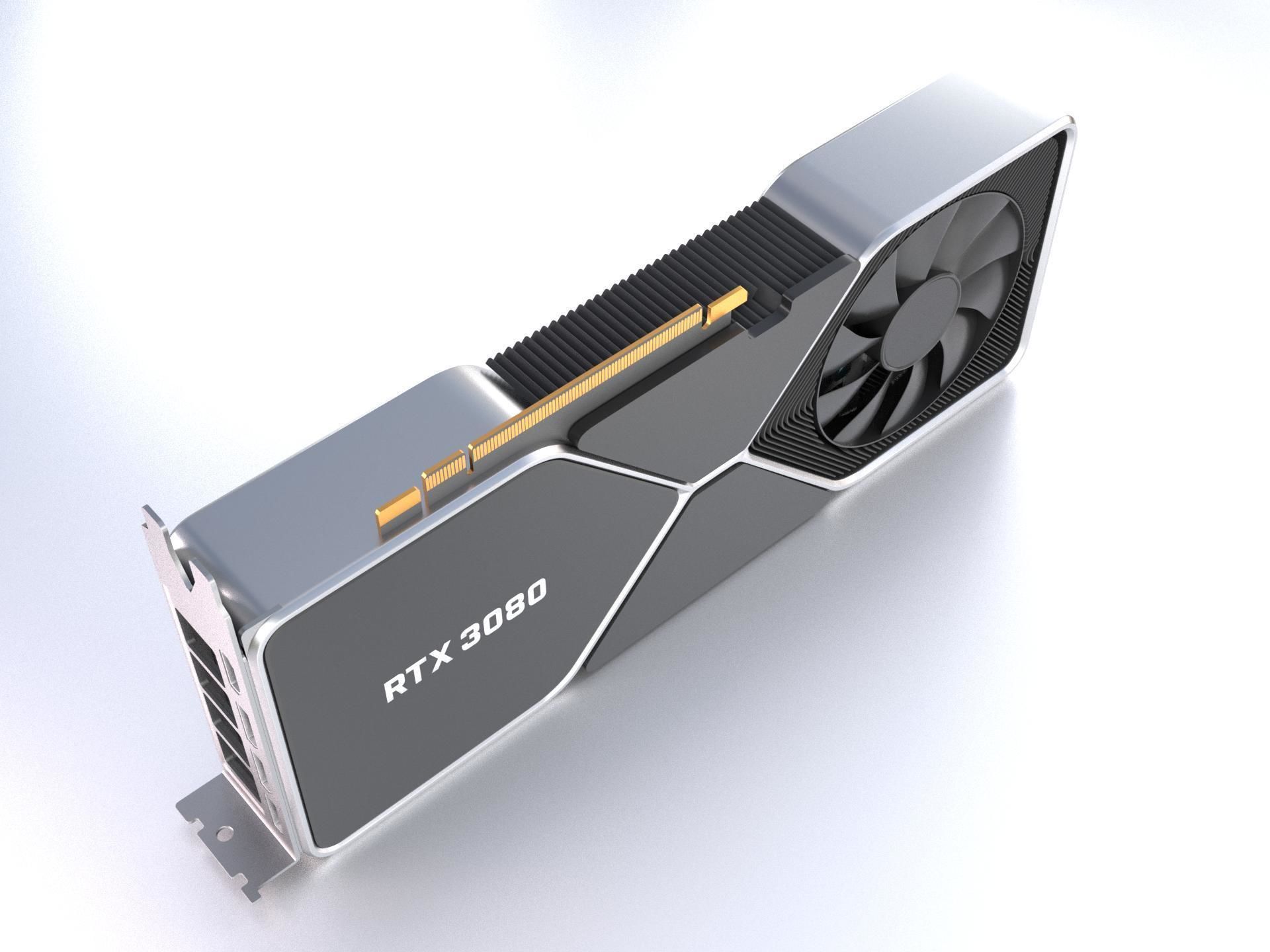 Nvidia Geforce Rtx 3080 3D model_4