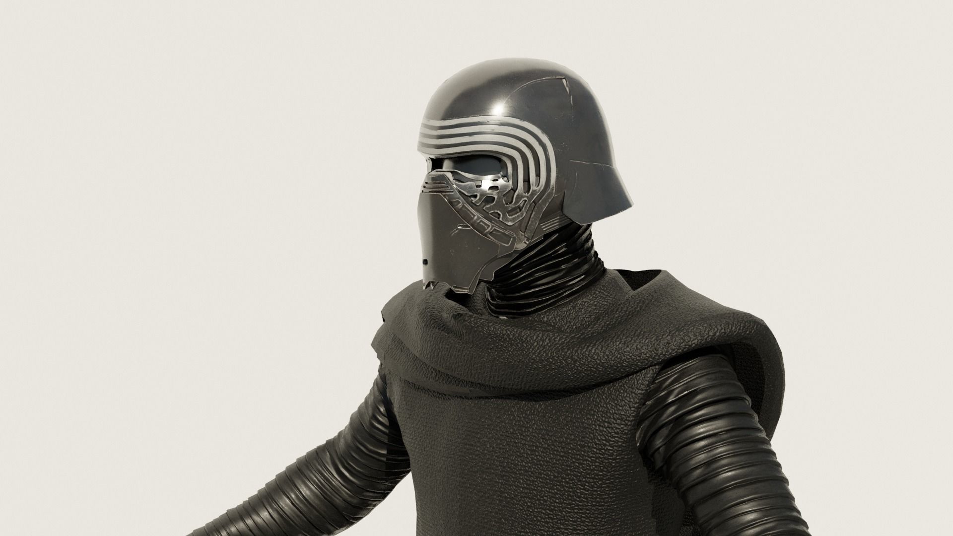 Kylo Ren - Star Wars The Force Awaken 3D Model