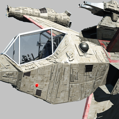 CDF Starfighter Type - Y 3D model_11