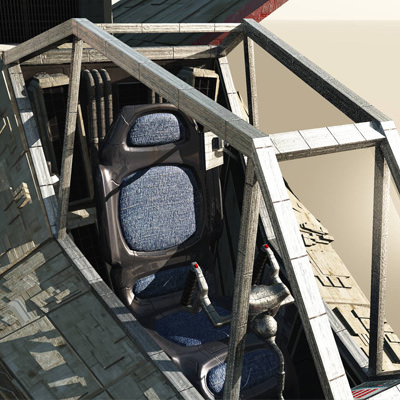 CDF Starfighter Type - Y 3D model_6