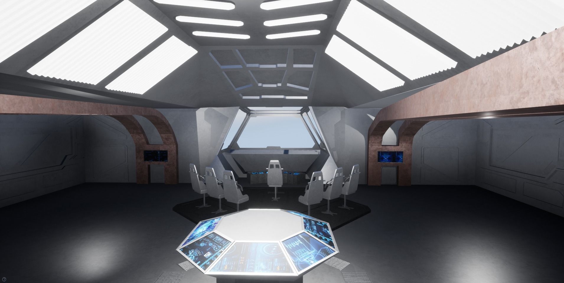 Waverider Bridge From DCs Legends of Tommorow 3D model_1