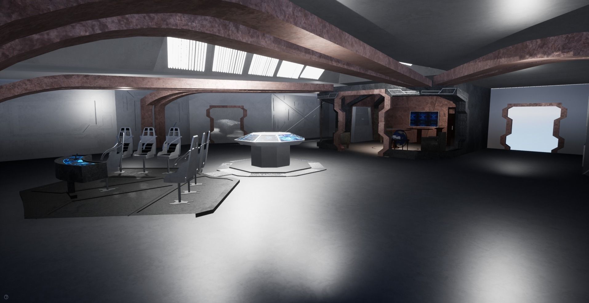 Waverider Bridge From DCs Legends of Tommorow 3D model_3