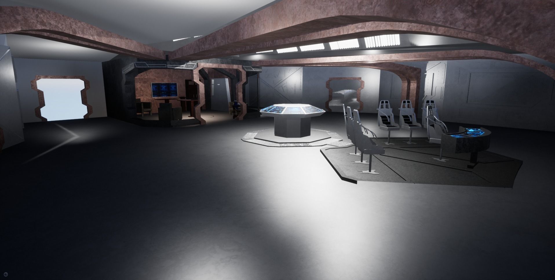 Waverider Bridge From DCs Legends of Tommorow 3D model_2