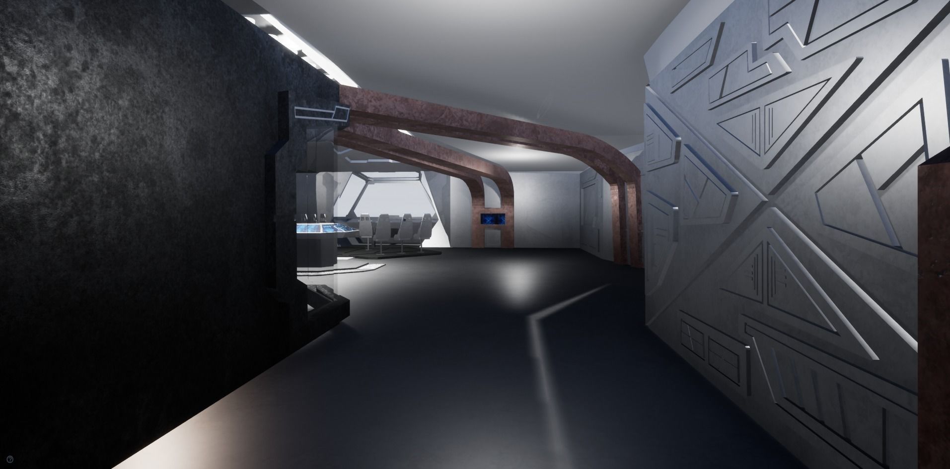 Waverider Bridge From DCs Legends of Tommorow 3D model_5