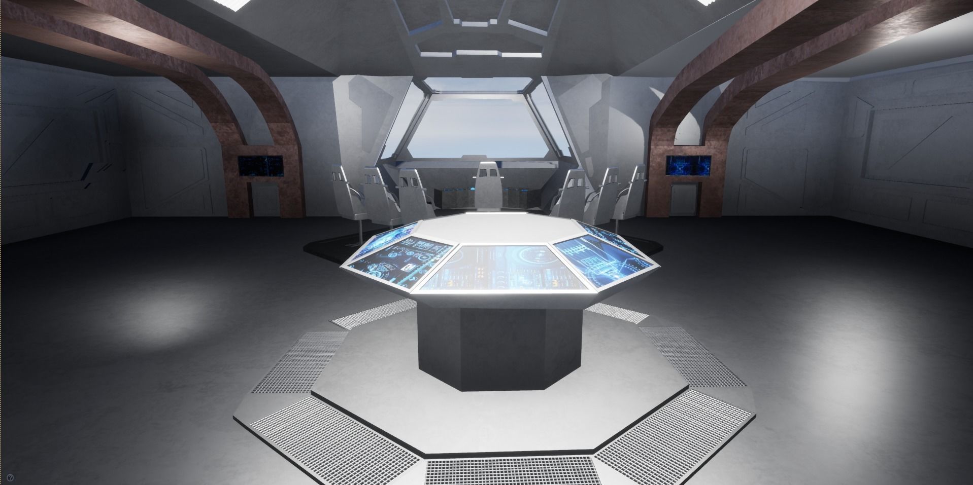 Waverider Bridge From DCs Legends of Tommorow 3D model_8