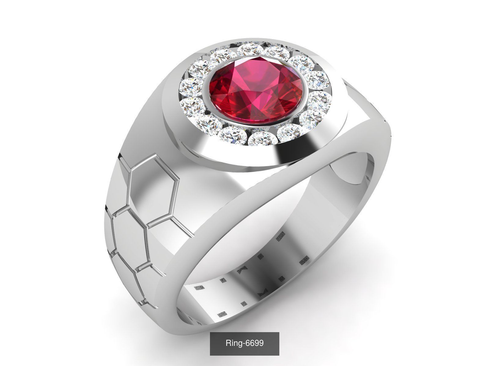 149 white gold ring collection _104