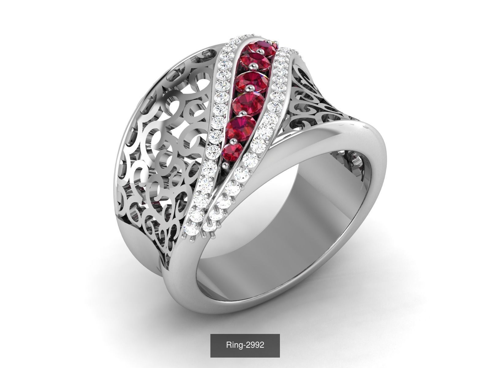 149 white gold ring collection _10