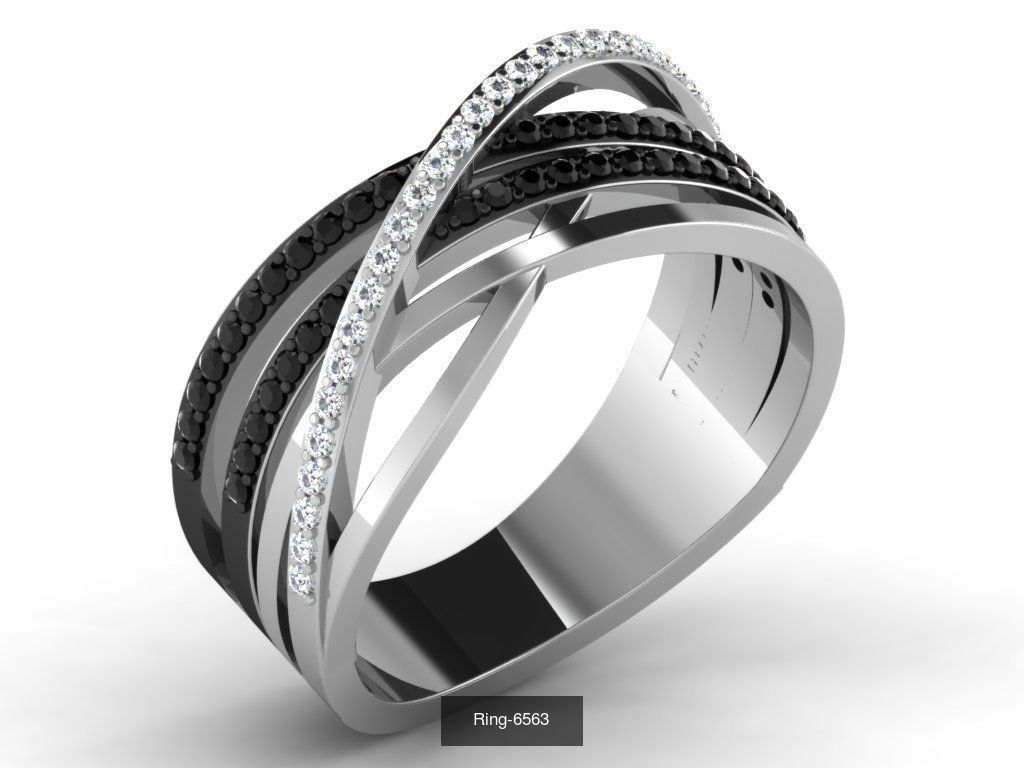 149 white gold ring collection _127