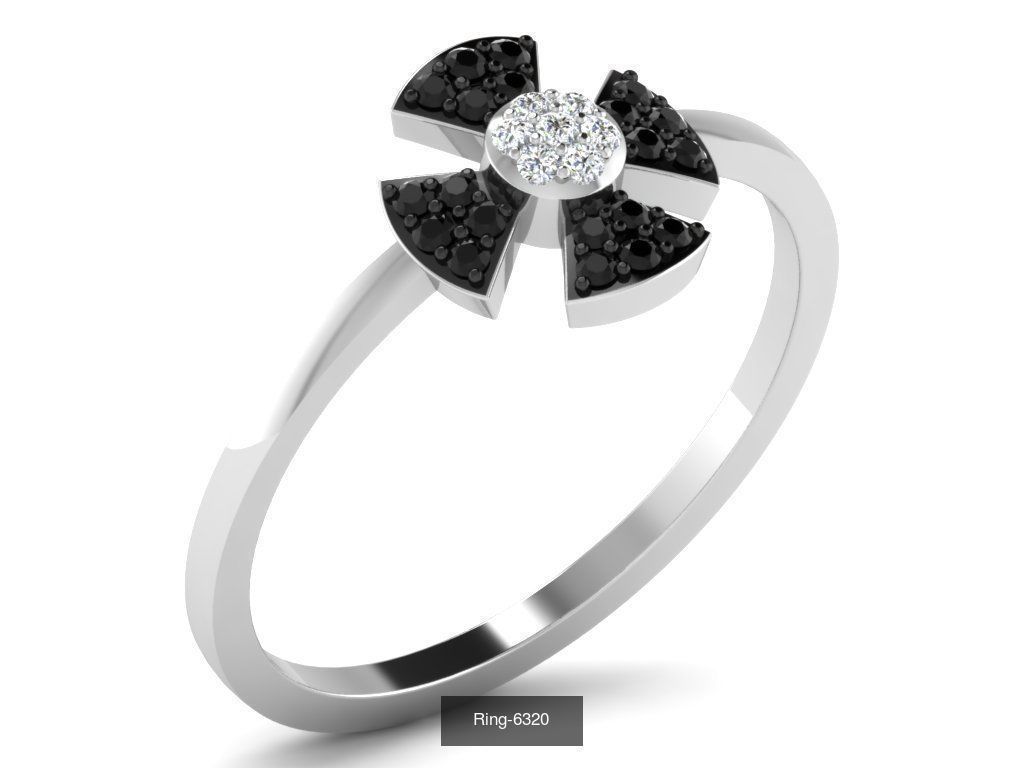 149 white gold ring collection _84