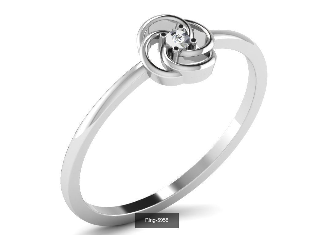 149 white gold ring collection _36