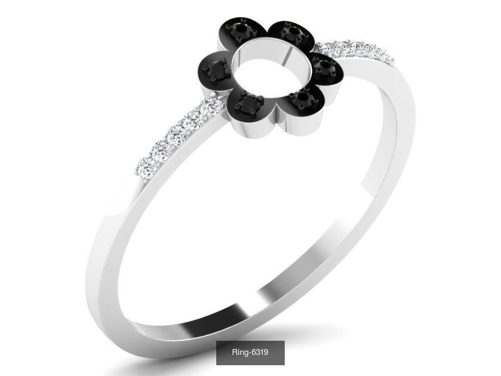 149 white gold ring collection _85