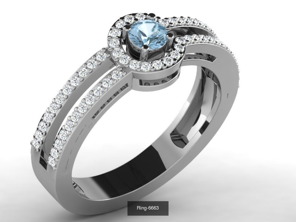 149 white gold ring collection _108